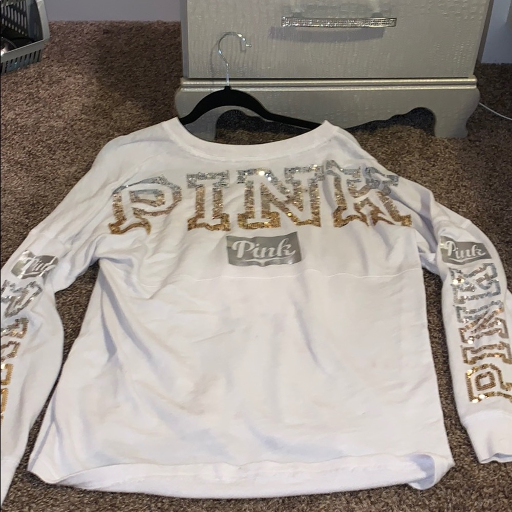 Pink long sleeve shirt